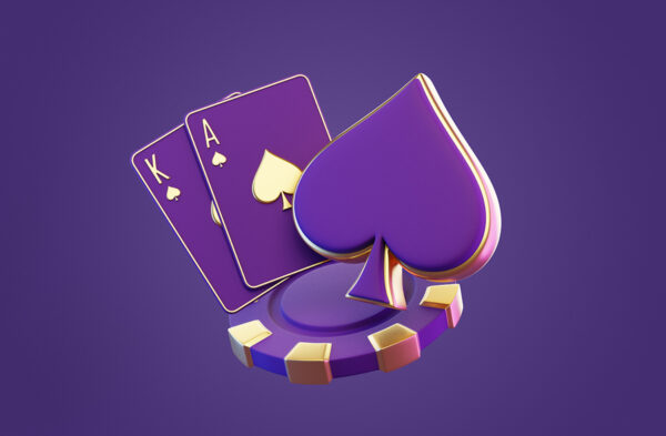 purple-gold-king-ace-spade-card-set-3d-render-illustration purple-gold-king-ace-spade-card-set-3d-render-illustration